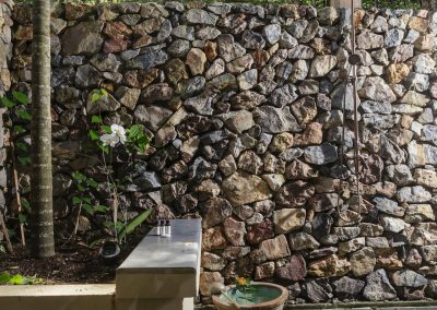 Beach Front Villa Outdoor Shower